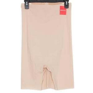 NWT Spanx Short Trust Your Thinstincts High Waist Shaping Tummy Control Nude 1X